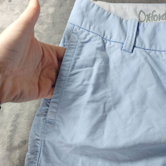 J Crew Mens Blue‎ Oxford Scout Pants 30x30 Slim Fit 100% Cotton Casual Workwear - Picture 5 of 10